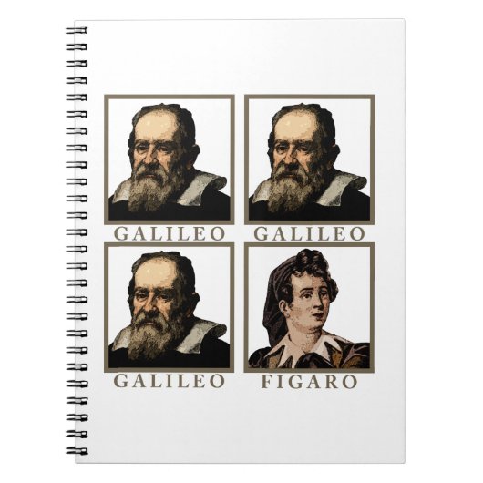 Galileo Figaro Notitieboek (Voorkant)