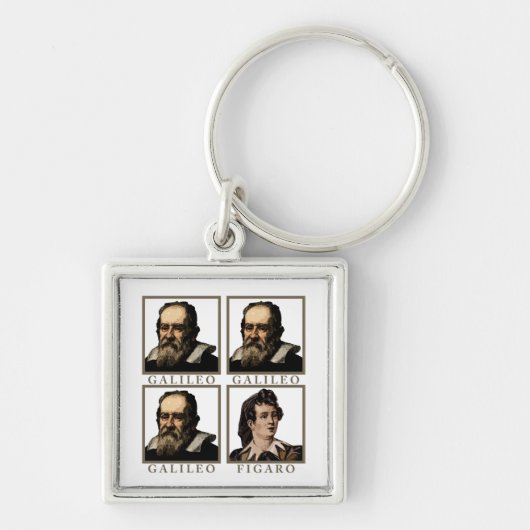 Galileo Figaro Sleutelhanger (Voorkant)