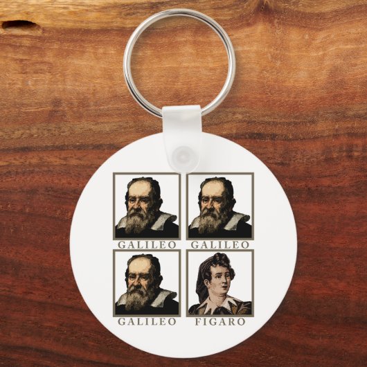 Galileo Figaro Sleutelhanger (Voorkant)