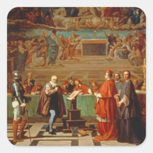 Galileo Galilei (1564-1642) voor leden van de Vierkante Sticker