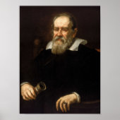 Galileo Galilei - Astronomer en wiskundige Poster (Voorkant)