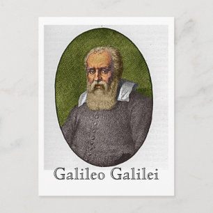 Galileo Galilei Briefkaart