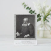 Galileo Galilei Briefkaart (Staand voorkant)