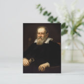 Galileo Galilei Briefkaart (Staand voorkant)
