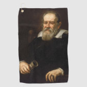 Galileo Galilei Golfhanddoek (Voorkant)