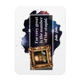 Galileo Galilei Groot aantal van de dommen Magneet