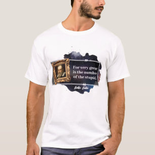 Galileo Galilei Groot aantal van de dommen T-shirt