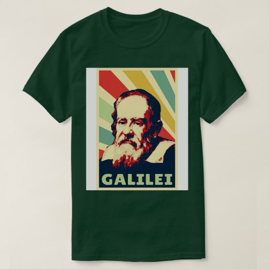 Galileo Galilei  Kleuren T-shirt (Design voorkant)