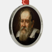 Galileo Galilei Metalen Ornament (Rechts)