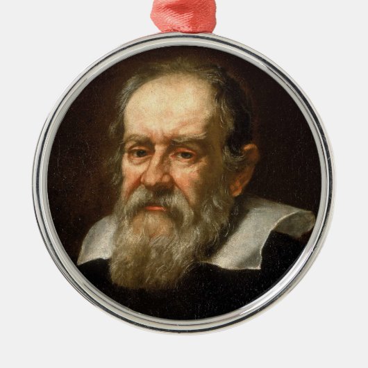 Galileo Galilei Metalen Ornament (Voorkant)