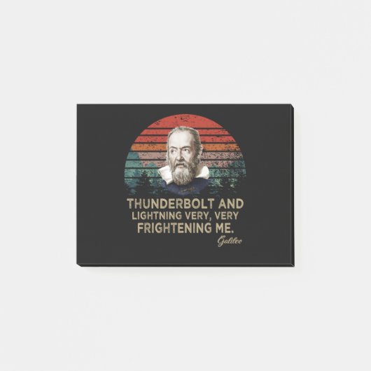 Galileo Galilei Post-it® Notes (Voorkant)