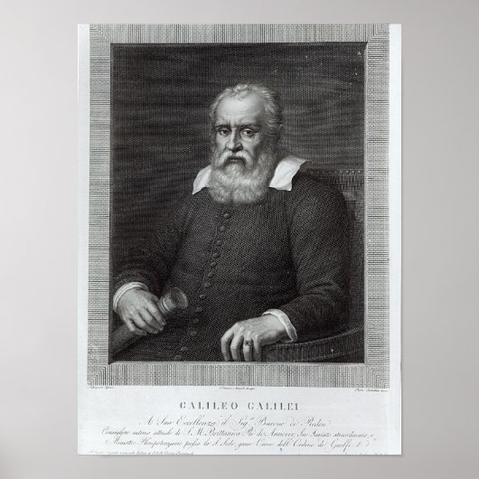 Galileo Galilei Poster (Voorkant)