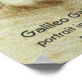 Galileo Galilei Poster (Hoek)