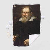 Galileo Galilei: vader van wetenschap & astronomie Golfhanddoek (Insitu)
