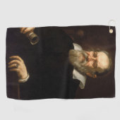 Galileo Galilei: vader van wetenschap & astronomie Golfhanddoek (Horizontaal)