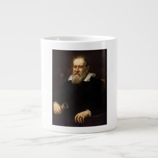 Galileo Galilei: vader van wetenschap & astronomie Grote Koffiekop (Voorkant)