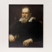 Galileo Galilei: vader van wetenschap & astronomie Legpuzzel (Verticaal)