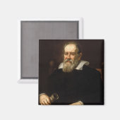 Galileo Galilei: vader van wetenschap & astronomie Magneet (Voorkant / Achterkant)