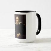 Galileo Galilei: vader van wetenschap & astronomie Mok (Voorkant rechts)