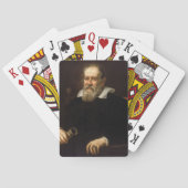 Galileo Galilei: vader van wetenschap & astronomie Pokerkaarten (Achterkant)