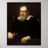 Galileo Galilei: vader van wetenschap & astronomie Poster (Voorkant)