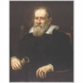 Galileo Galilei: vader van wetenschap & astronomie Sticker (Voorkant)