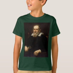 Galileo Galilei: vader van wetenschap & astronomie T-shirt
