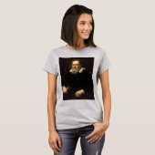 Galileo Galilei: vader van wetenschap & astronomie T-shirt (Voorkant volledig)