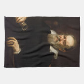 Galileo Galilei: vader van wetenschap & astronomie Theedoek (Horizontaal)