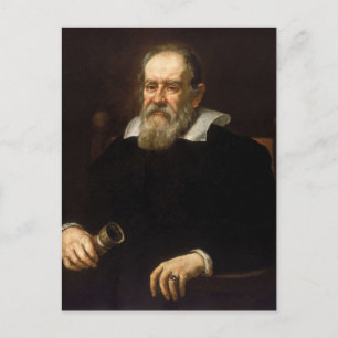 Galileo Galilei: Vader van Wetenschap en Astronomi Briefkaart
