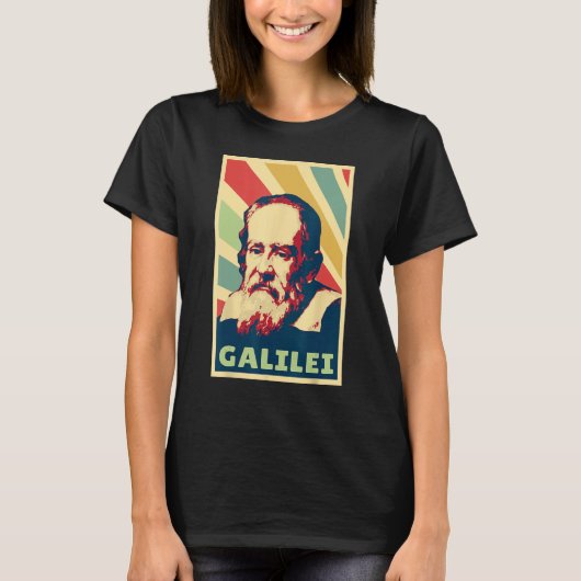 Galileo Galilei Vintage Colours T-shirt (Voorkant)