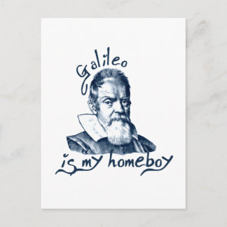 Galileo is mijn Homeboy Briefkaart