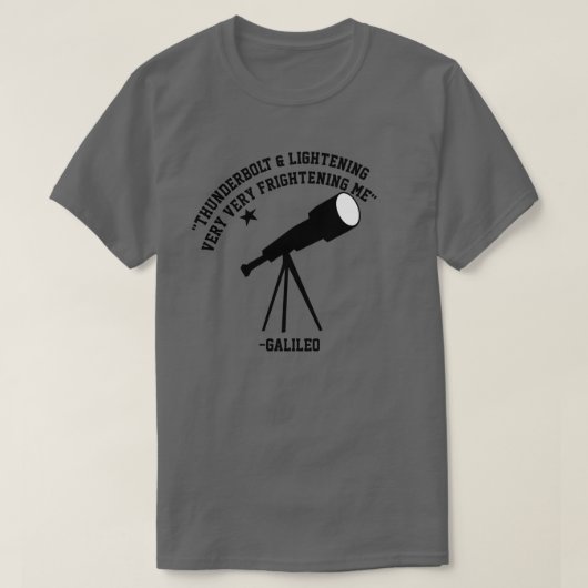 Galileo Parody T-shirt (Design voorkant)