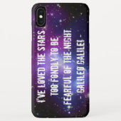 Galileo Quote Galaxy Cluster Case-Mate iPhone Case (Achterkant)