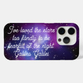 Galileo Quote Galaxy Cluster Celestial Foto Case-Mate iPhone Case (Achterkant (horizontaal))