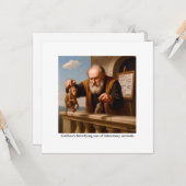 Galileo’s horrifying use of laboratory animals. kaart (Voorkant / Achterkant in situ)