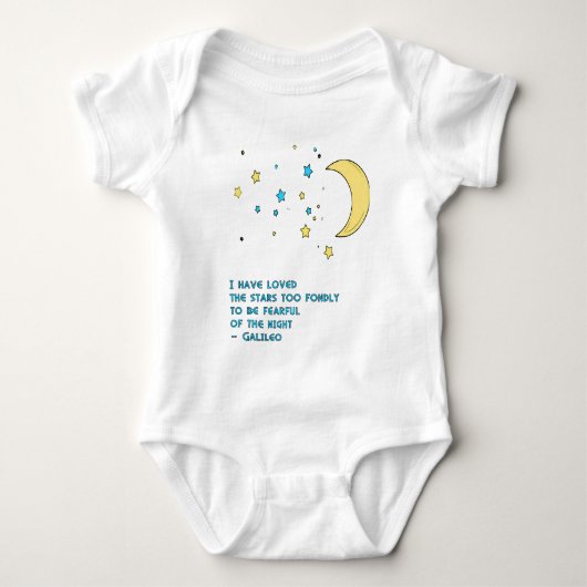 Galileo Stars Quote Romper (Voorkant)