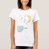 Galileo Stars Quote T-shirt (Voorkant)