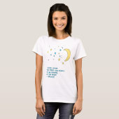Galileo Stars Quote T-shirt (Voorkant volledig)