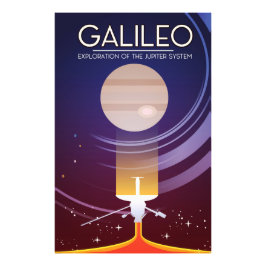 Galileo - Verkenning van het Jupiter-systeem Foto Afdruk