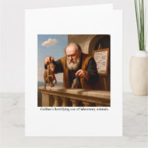Galileo's gruwelijke gebruik van proefdieren.