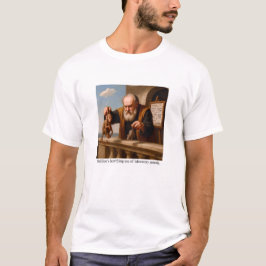 Galileo's verschrikkelijk gebruik van proefdieren. t-shirt