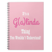 Galinda Journal Notitieboek (Voorkant)