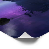 Galjoen onder de spookachtige sterren perfect poster (Hoek)