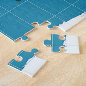 Gall Peters Projectie Wereldkaart Poster Legpuzzel (Zijkant)