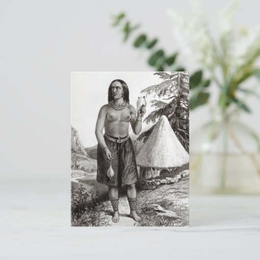 Galla Woman Briefkaart (Staand voorkant)