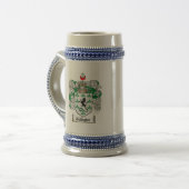 GALLAGHER FAMILIE CREST - GALLAGHER COAT WAPENS BIERPUL (Voorkant links)