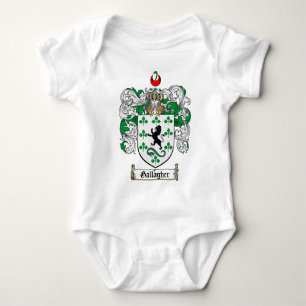 GALLAGHER FAMILIE CREST - GALLAGHER COAT WAPENS ROMPER