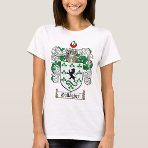 GALLAGHER FAMILIE CREST - GALLAGHER COAT WAPENS T-SHIRT