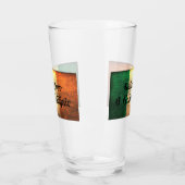 Gallagher Familienaam op Ierse vlag Glas (Links)